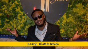 Blazing Saturday with DJ King