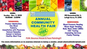 Annual Community Health Fair at Lehigh Acres Seventh-day Adventist Church