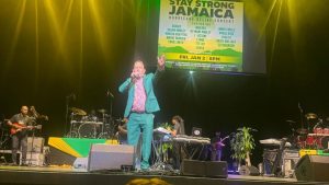 Oliver Mair, Jamaica’s Consul General, Joins Artists and Supporters at the Stay Strong Jamaica Hurricane Relief Concert