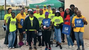 Mayor Denise D. Grant Makes Leadership Visible During Lauderhill Clean Up Day