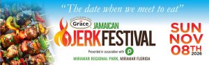 The Grace Jamaican Jerk Festival Returns This November, And Suga 95.7 FM Will be Live On-Site!